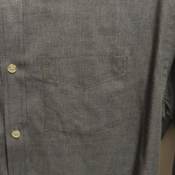 Mens slim fit oxford button down shirt - Picture 3 of 6